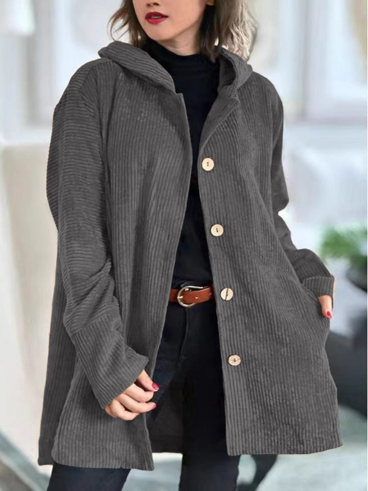 Cordia™ - Comfortable Cord Jacket with Hood