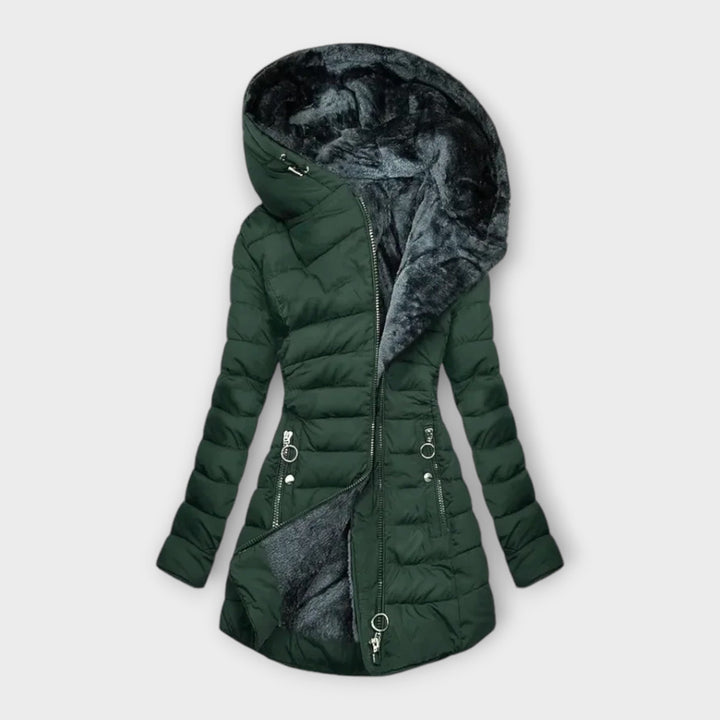 Leonie - Cosy Coat with Fur Lining