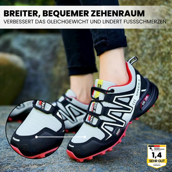 Lorenzo - Ergonomic Pain-Relieving Trekking and Walking Shoes