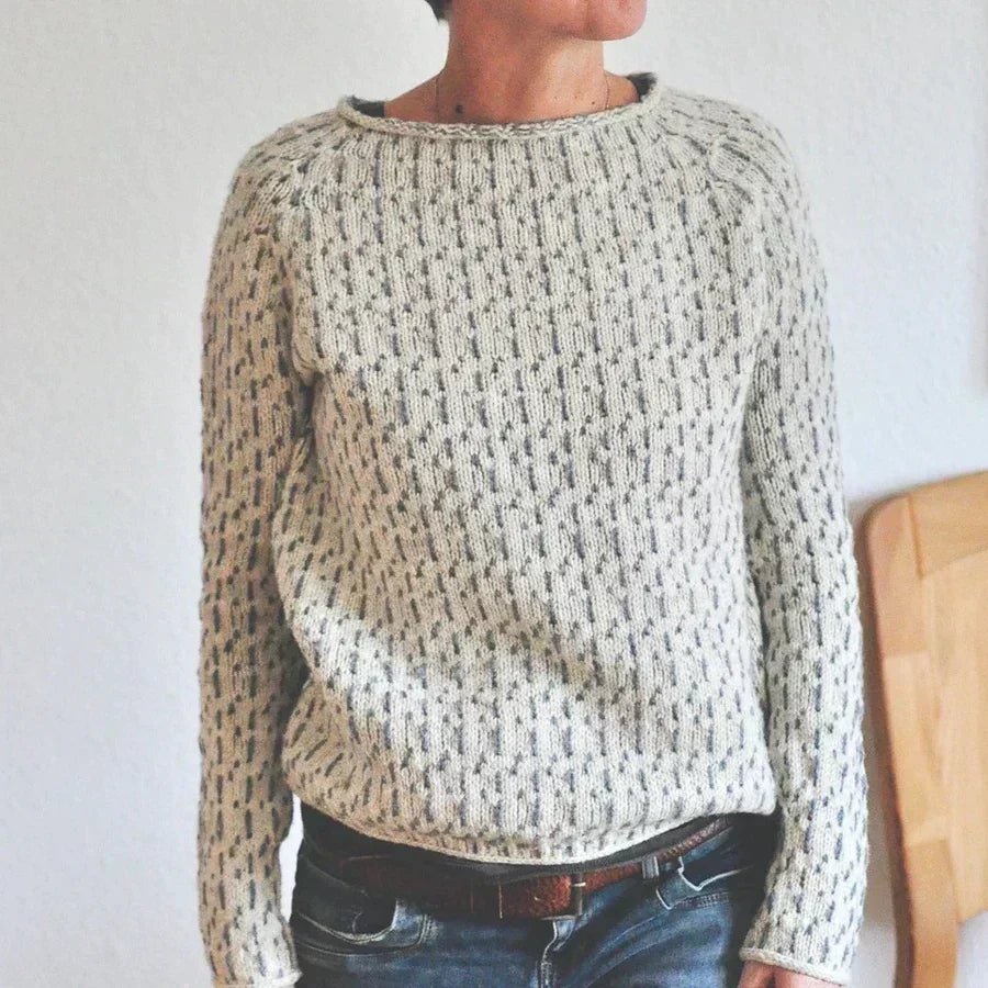 Kristine™ - Cosy Textured Knit Jumper