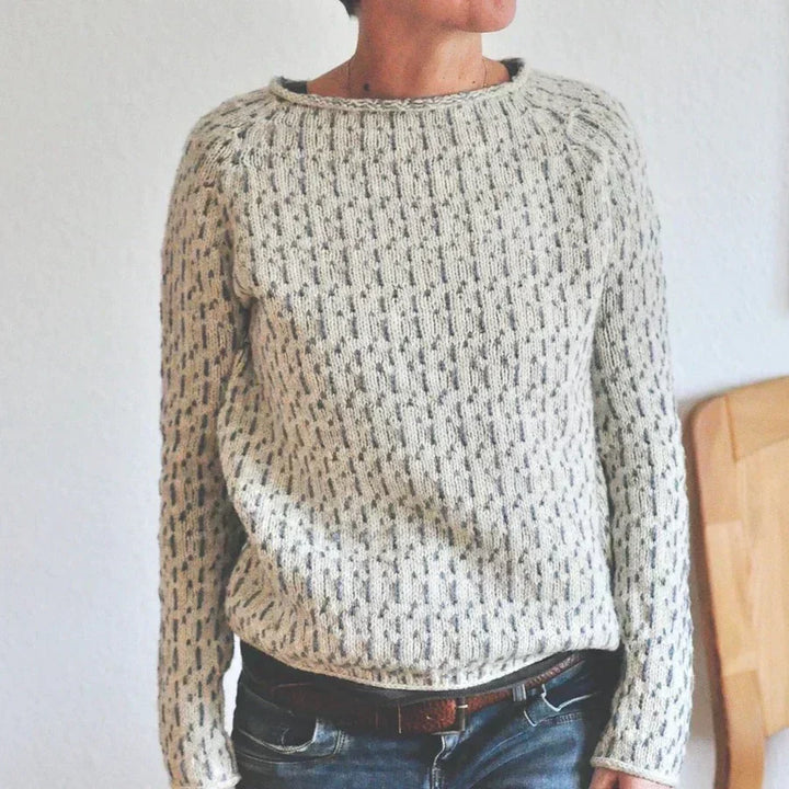 Kristine™ - Cosy Textured Knit Jumper