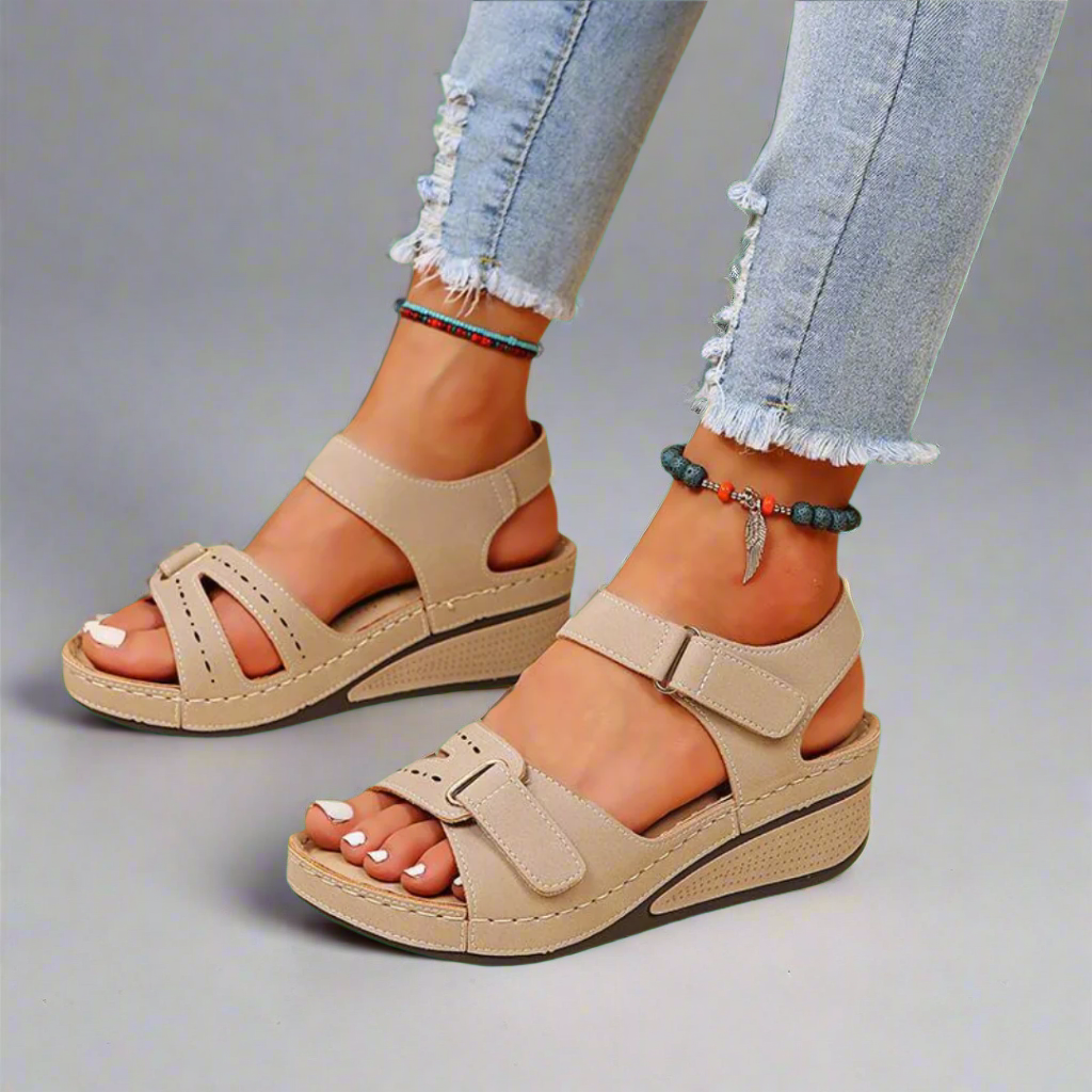 Gudula | Stylish Orthopaedic Sandals Made from Luxurious Soft Materials for Comfortable Summer Fashion