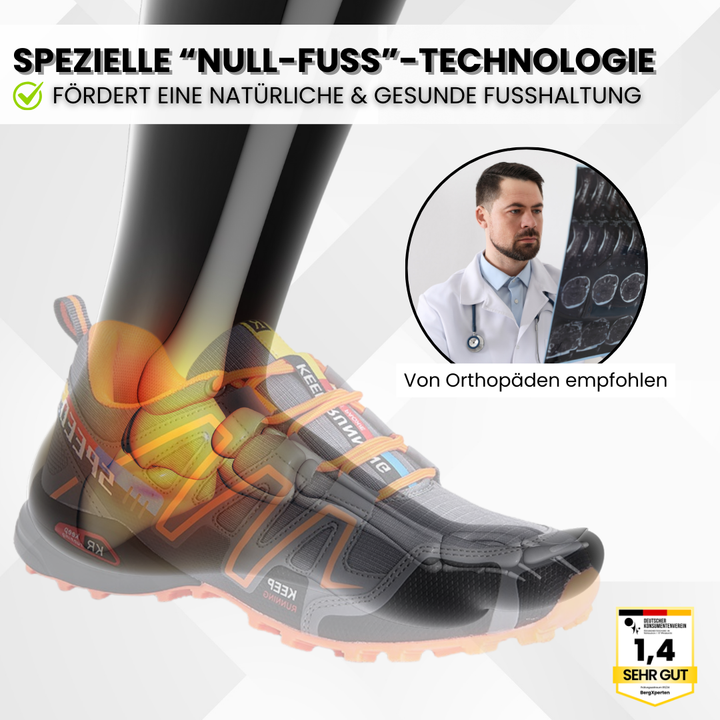 Lorenzo - Ergonomic Pain-Relieving Trekking and Walking Shoes