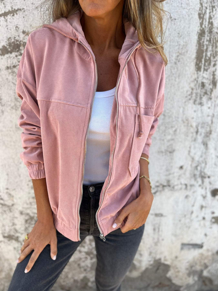 Concetta - Casual Jacket with Hood and Zip