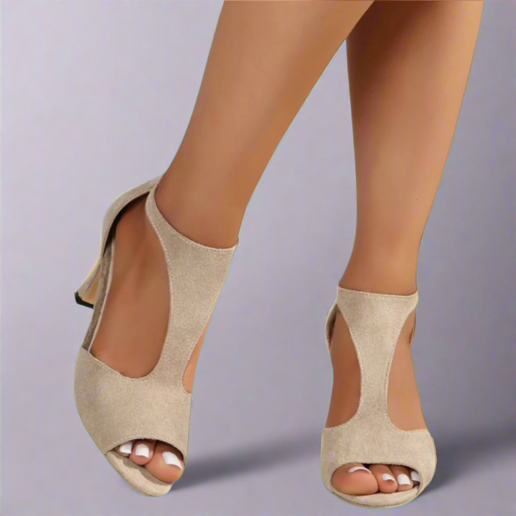 Marga | Orthopaedic Sandals with Chic Heel