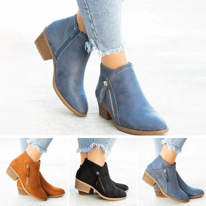Emily - Orthopaedic Leather Boots for Women