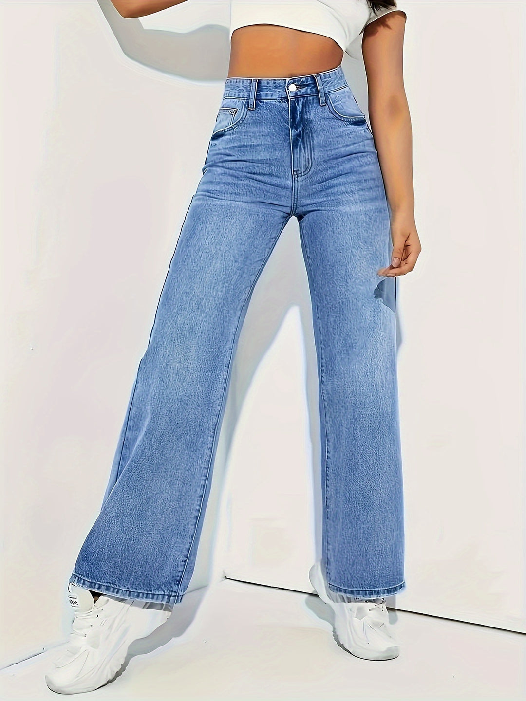 Tilly™ - Comfortable Straight-Leg Jeans