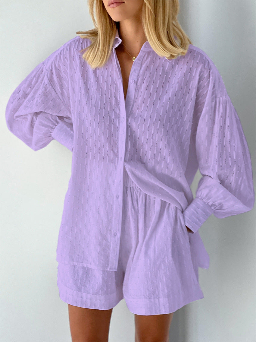 Elizabeth™ - Lightweight Shirt and Shorts Set