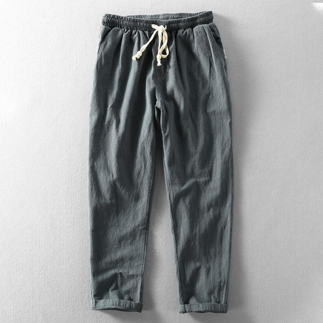 GILES | COMFORTABLE LINEN TROUSERS