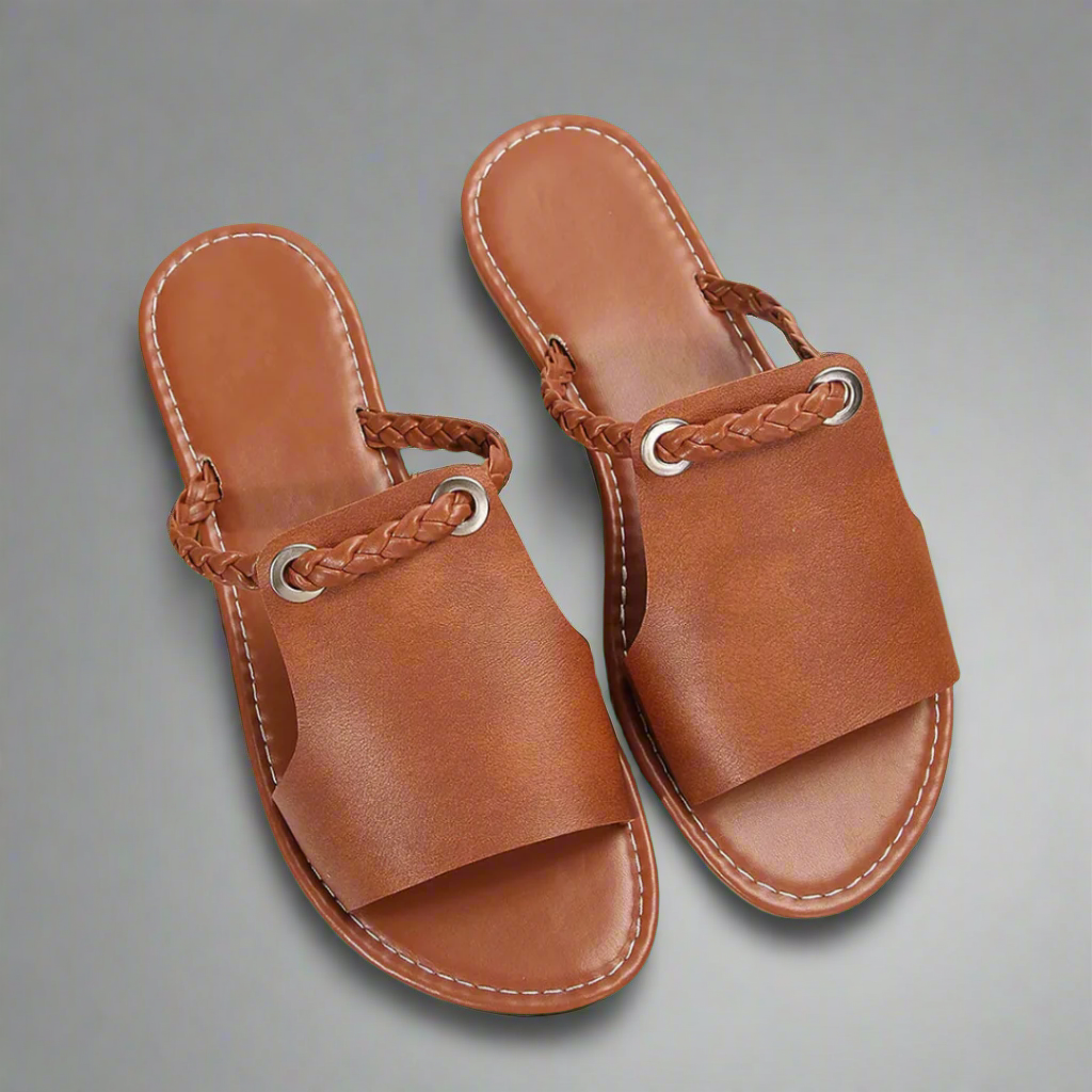 Katelina | Flat Sandals Made from Premium Material