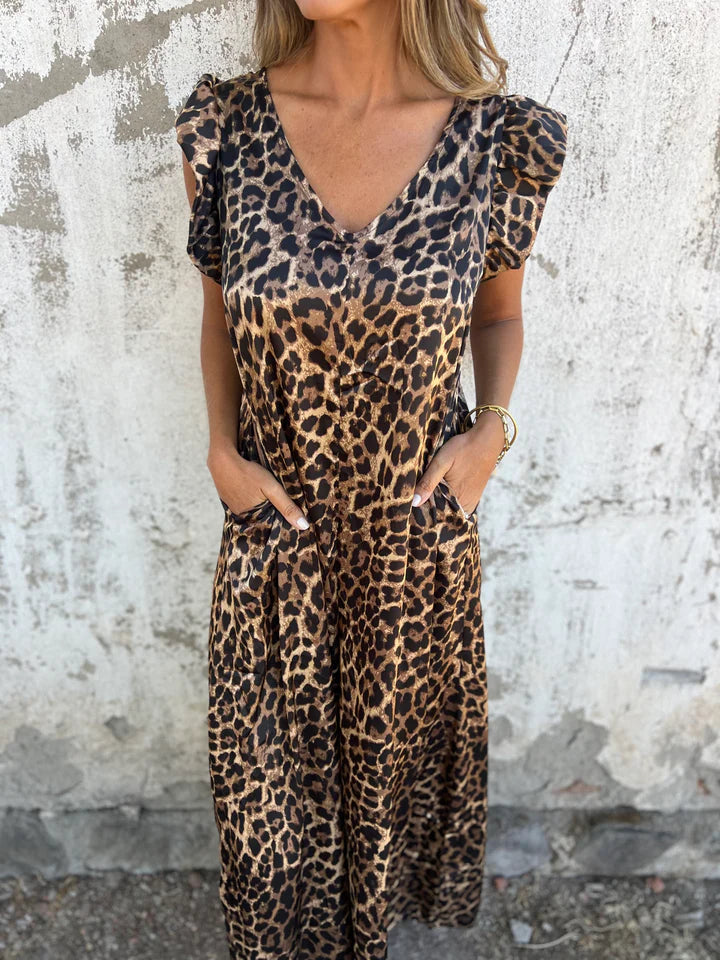 Zayla™ - Stylish Leopard Jumpsuit
