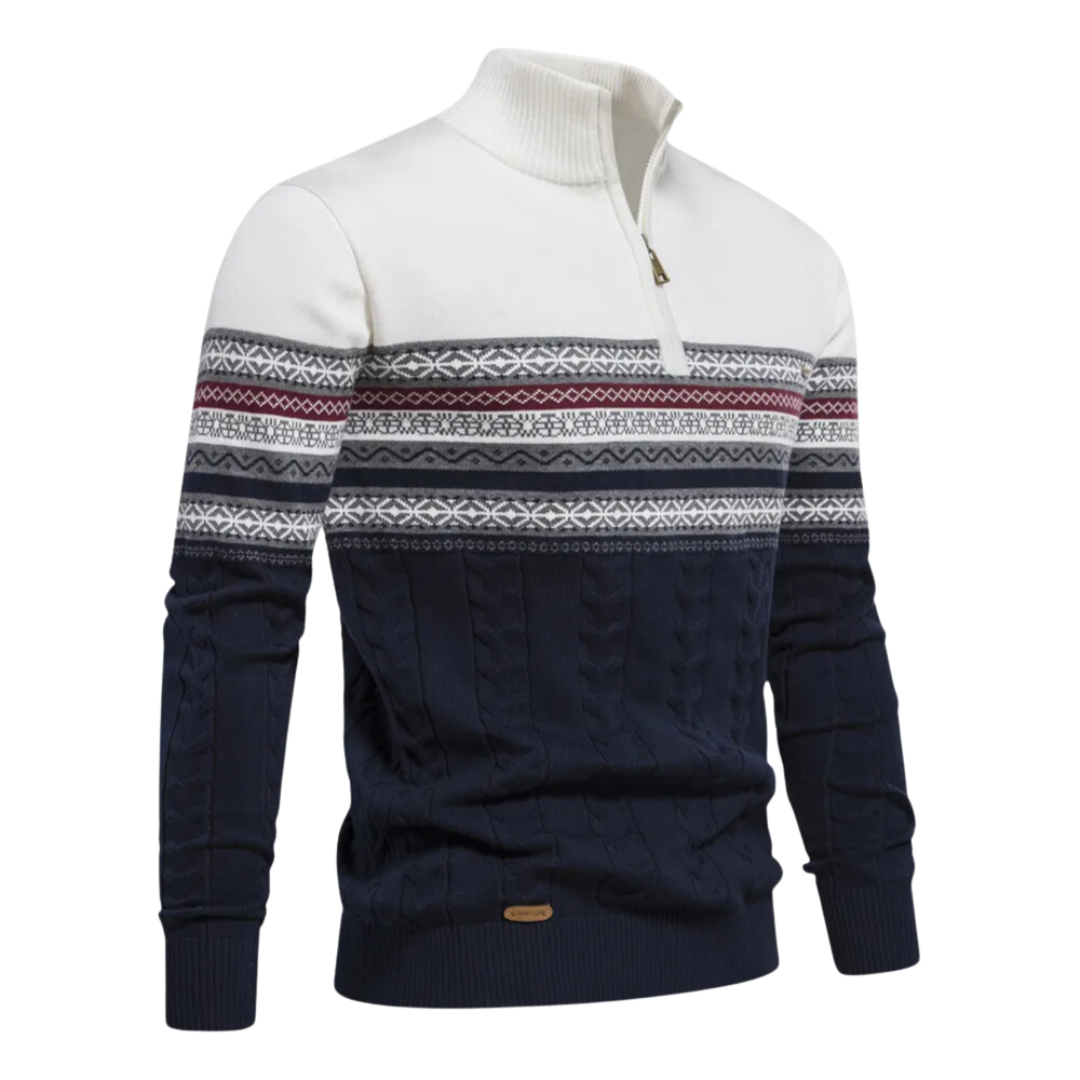 Julian - Quarter Zip Sweater