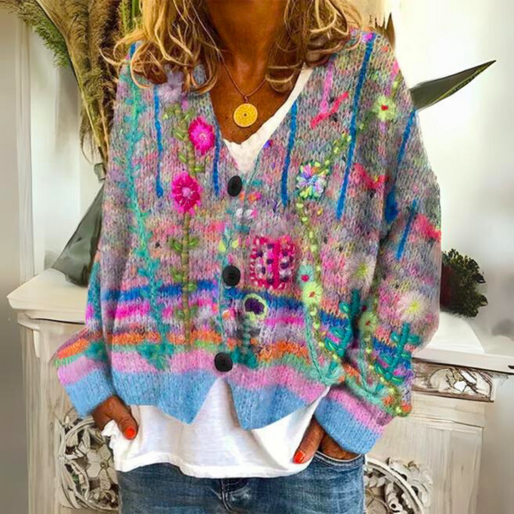 Carolin - Soft and Colourful Knitted Sweater