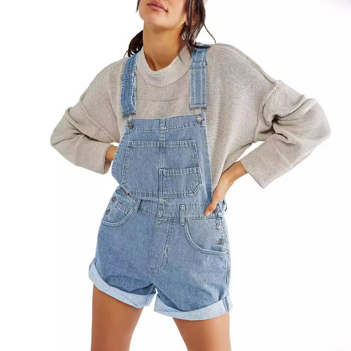 Remita™ - Vintage Adjustable Denim Dungarees