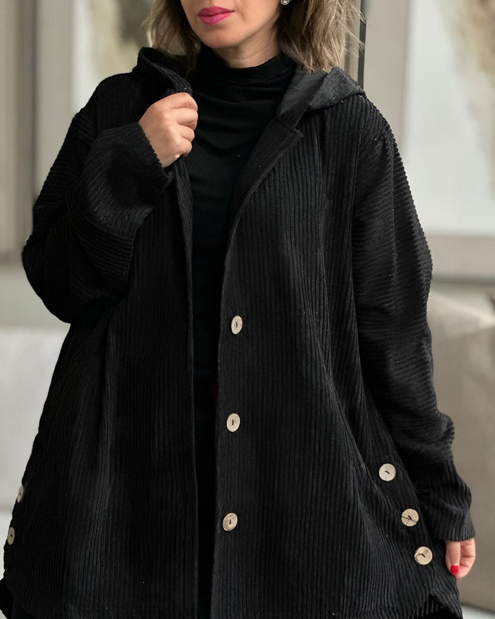 Cordia™ - Comfortable Cord Jacket with Hood