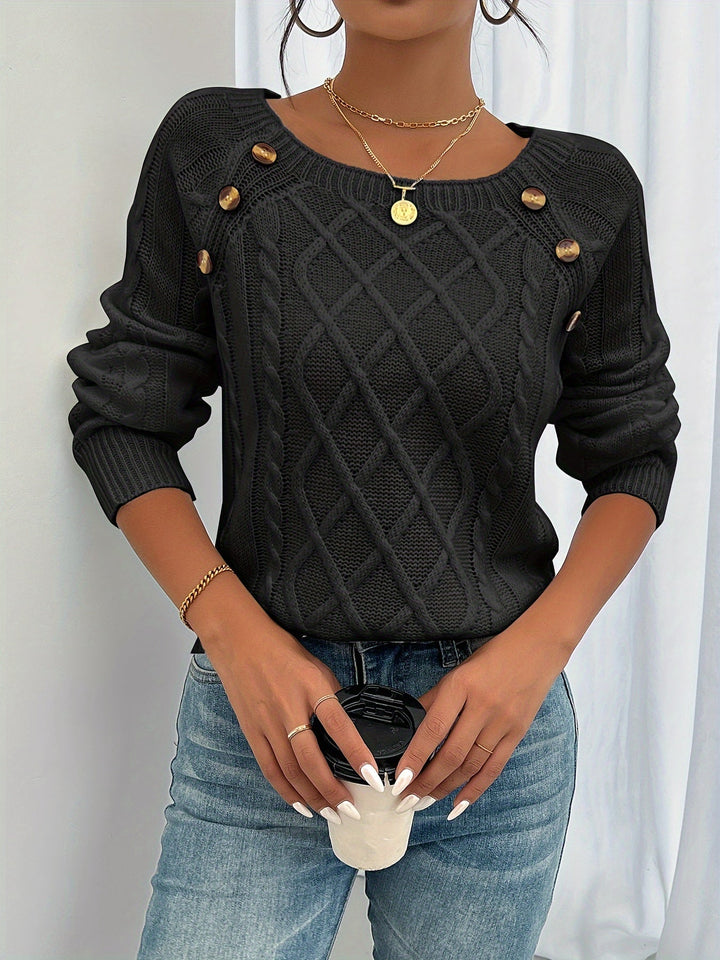 Marlene™ - Women's Round Neck Jumper