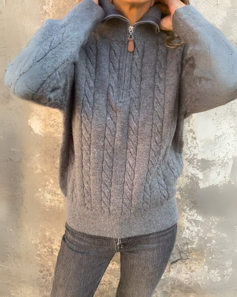 Rosalia™ - Premium Leisure Half-Zip Jumper