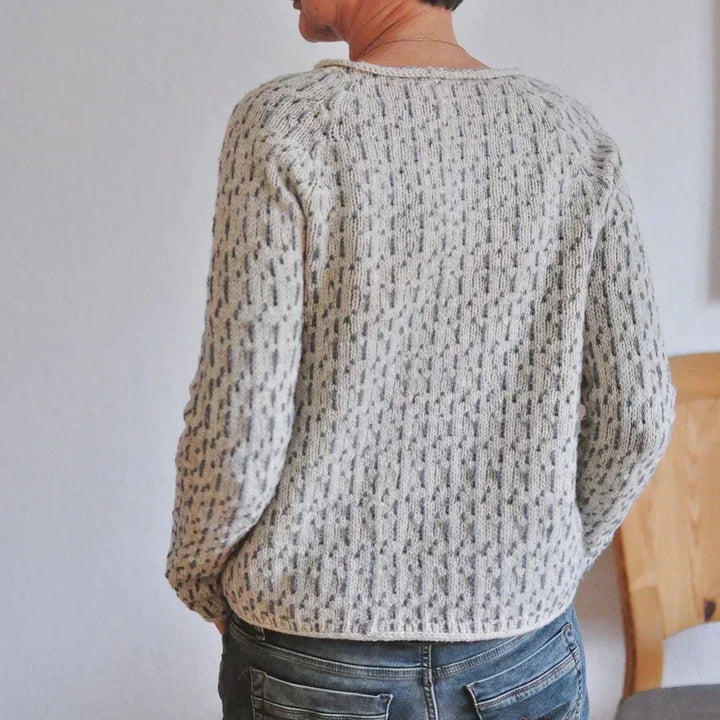Kristine™ - Cosy Textured Knit Jumper