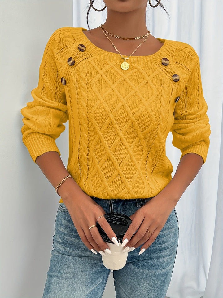 Marlene™ - Women's Round Neck Jumper