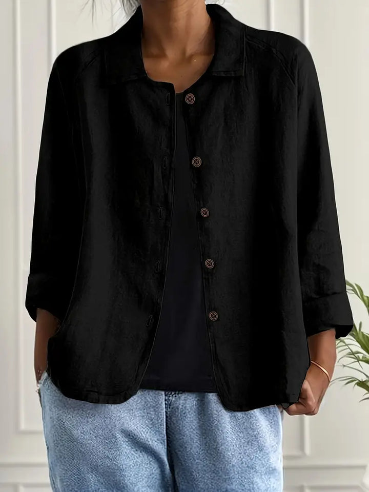 Marilla™ – Classic Lightweight Shirt Cardigan