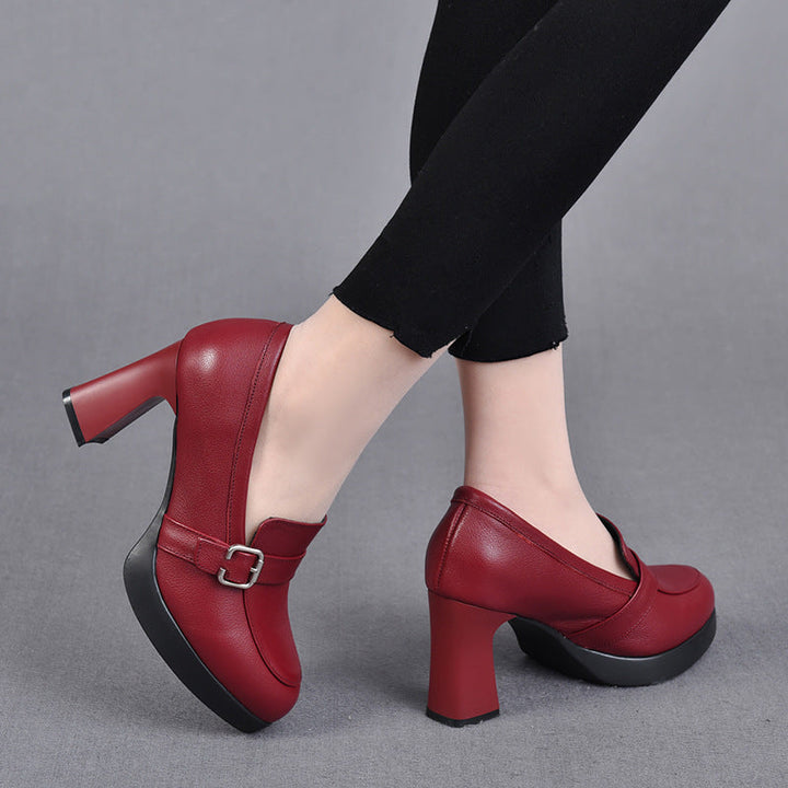 Lore™ - Versatile Leather Heeled Boots