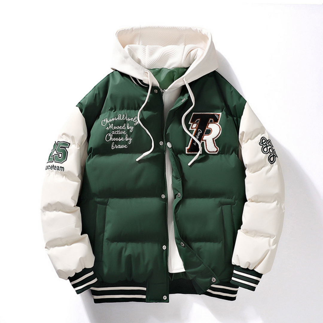 Antonio Bomber Jacket - Protects Against Cold and Wind