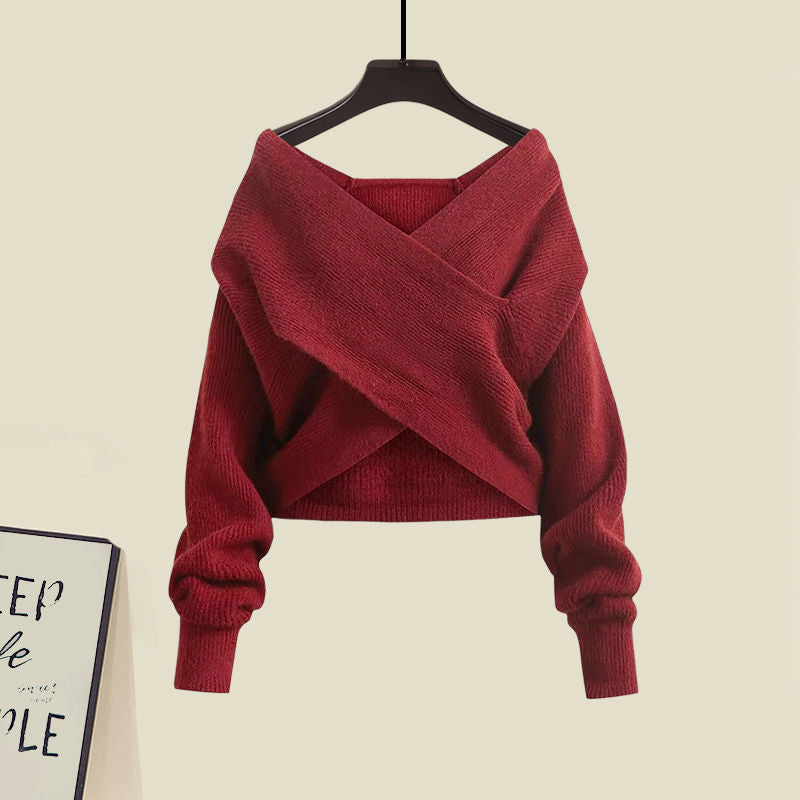 DANICA - Stylish Knitted Dress Set