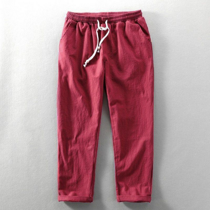 GILES | COMFORTABLE LINEN TROUSERS