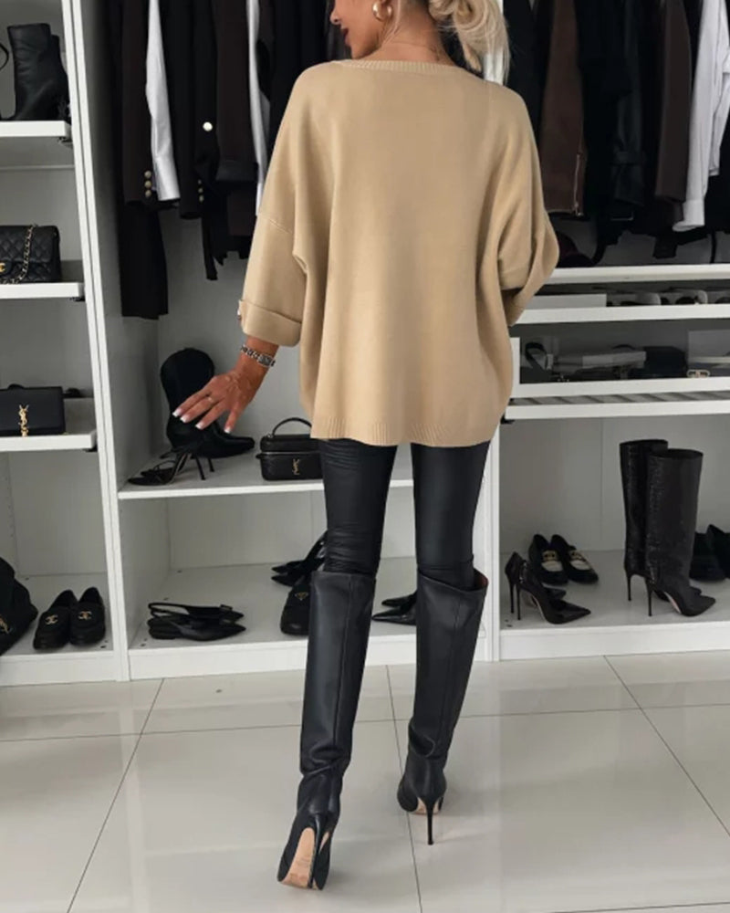 Isabella - Elegant Knit Sweater