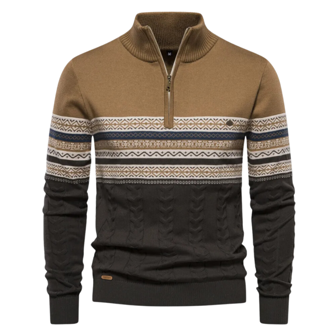 Julian - Quarter Zip Sweater