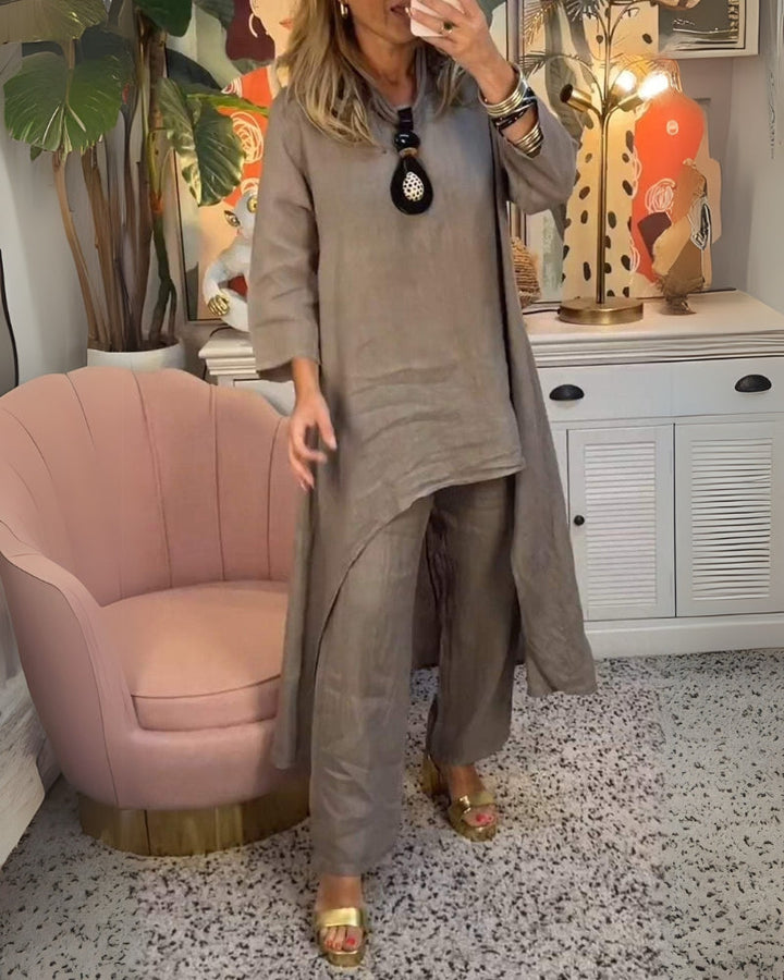 Marila™ - Cotton Two-Piece Set