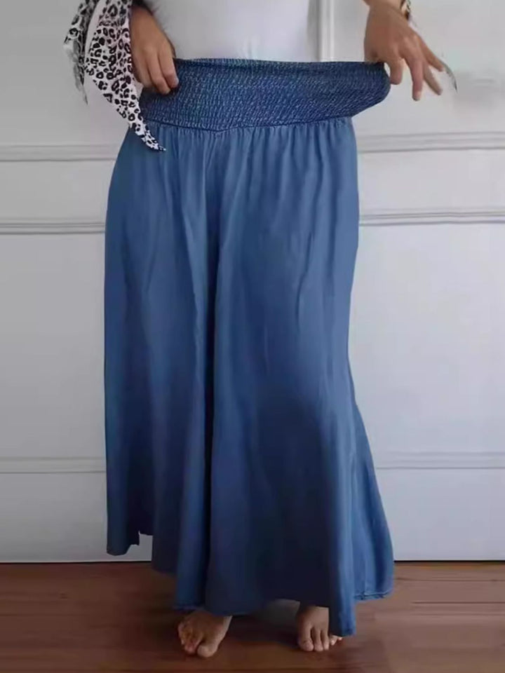 Marlene | Loose-fitting cotton trousers for summer
