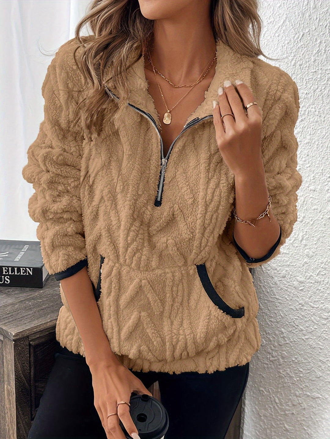 Nancy™ - Fuzzy Sweater