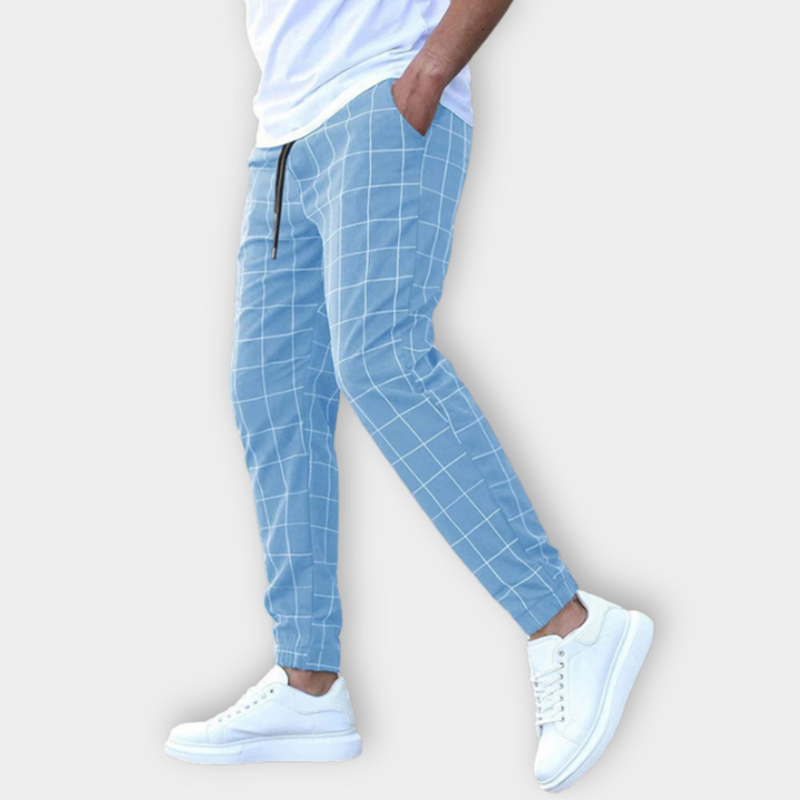 Conrad - Checked Jogging Trousers