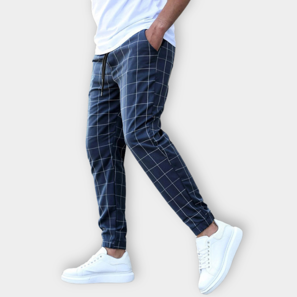 Conrad - Checked Jogging Trousers
