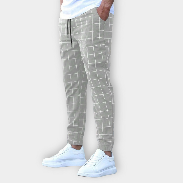 Conrad - Checked Jogging Trousers