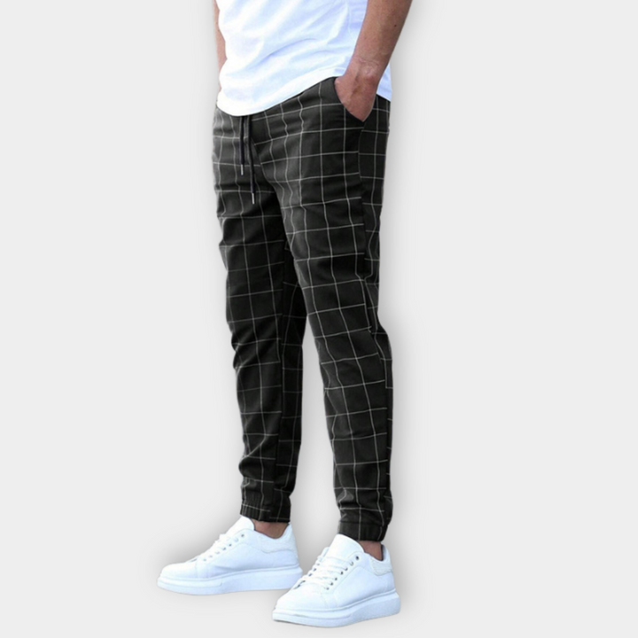 Conrad - Checked Jogging Trousers
