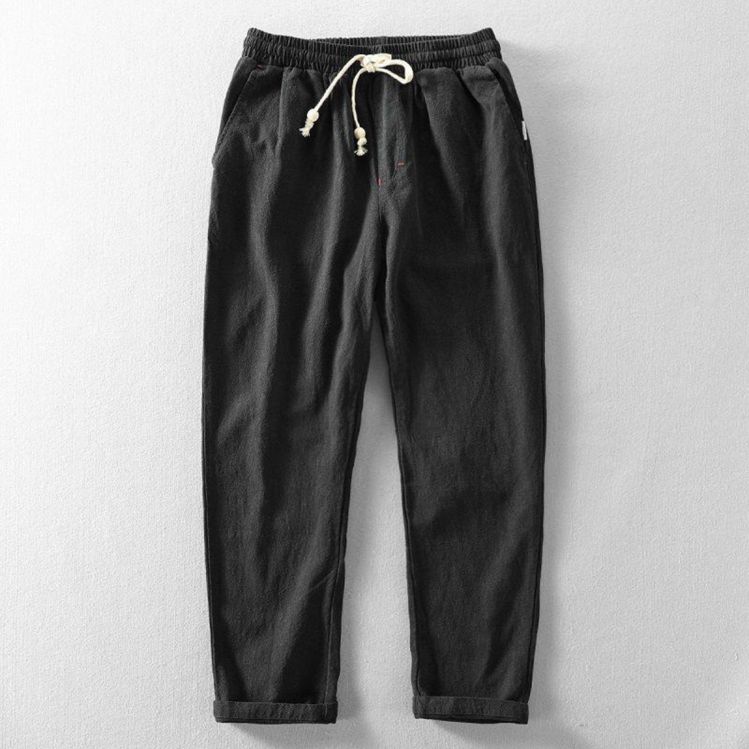 GILES | COMFORTABLE LINEN TROUSERS