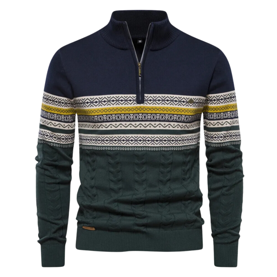 Julian - Quarter Zip Sweater
