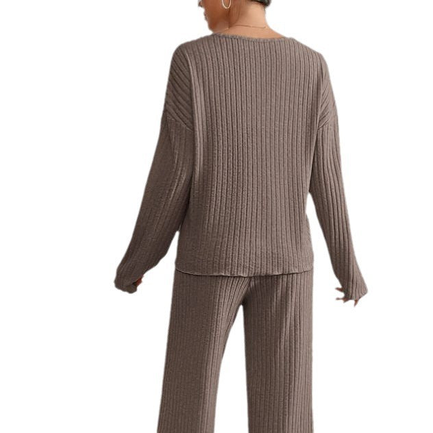 Grace - Women's Casual Tracksuits with High Waist and Long Trousers