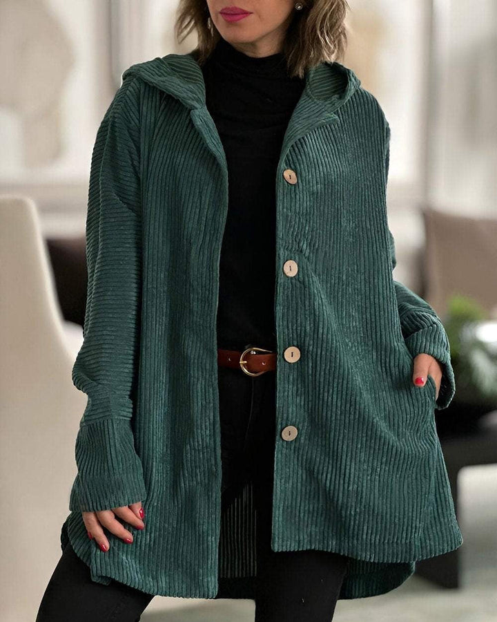 Cordia™ - Comfortable Cord Jacket with Hood