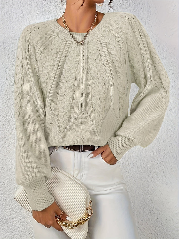 Jane™ - Elegant Jumper with Long Sleeves