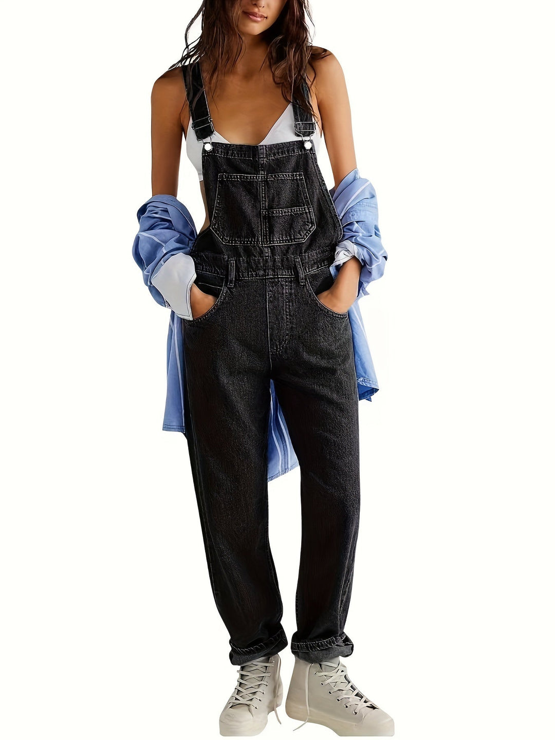 Wendy™ - Trendy Denim Dungarees
