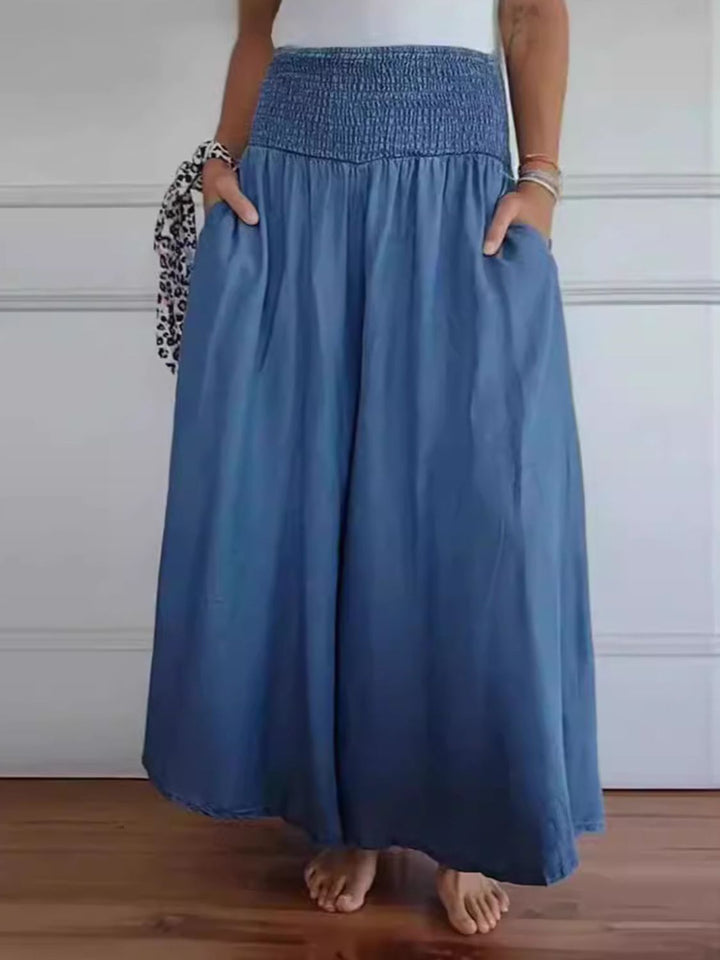 Marlene | Loose-fitting cotton trousers for summer