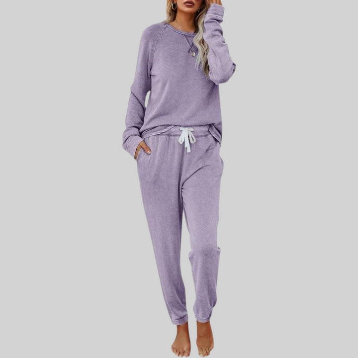 Josie™ - Casual Long Sleeve and Sweatpants Set
