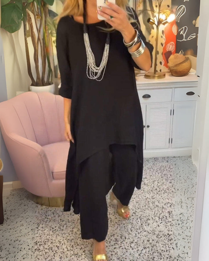 Marila™ - Cotton Two-Piece Set