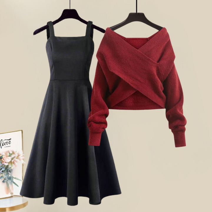 DANICA - Stylish Knitted Dress Set