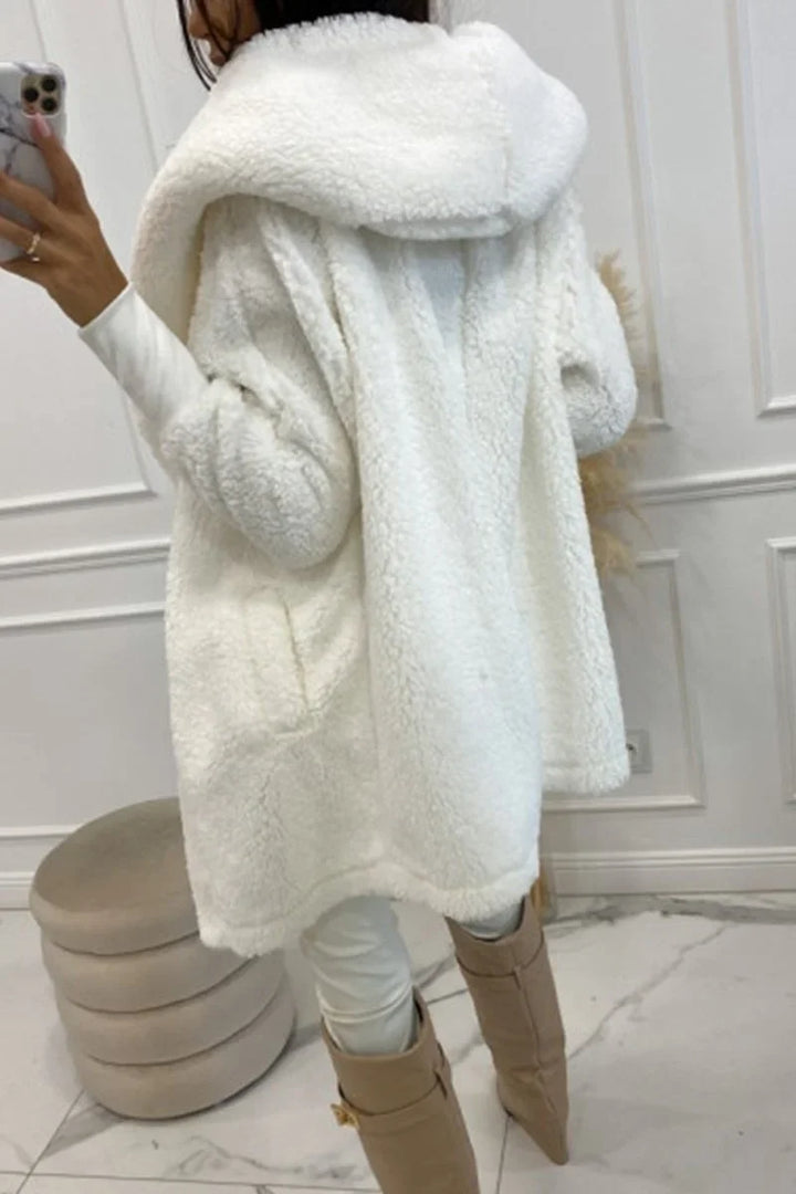 Sabrina - Women's Plush Hooded Jacket