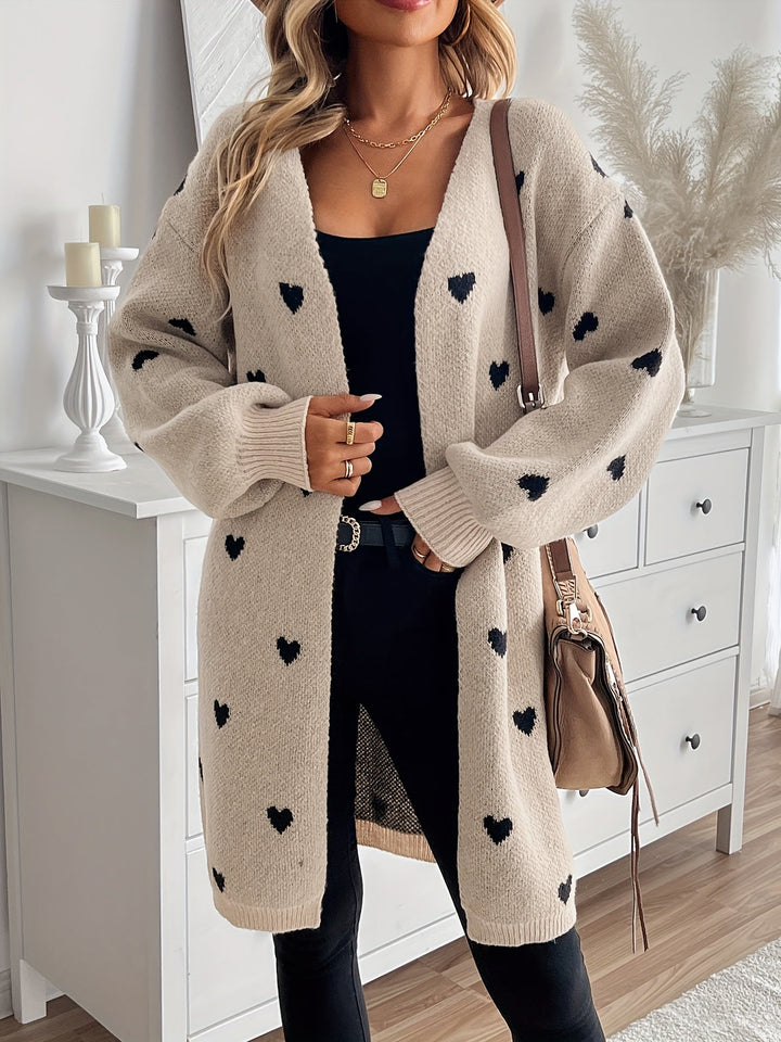 Mabel™ - Heart Cardigan