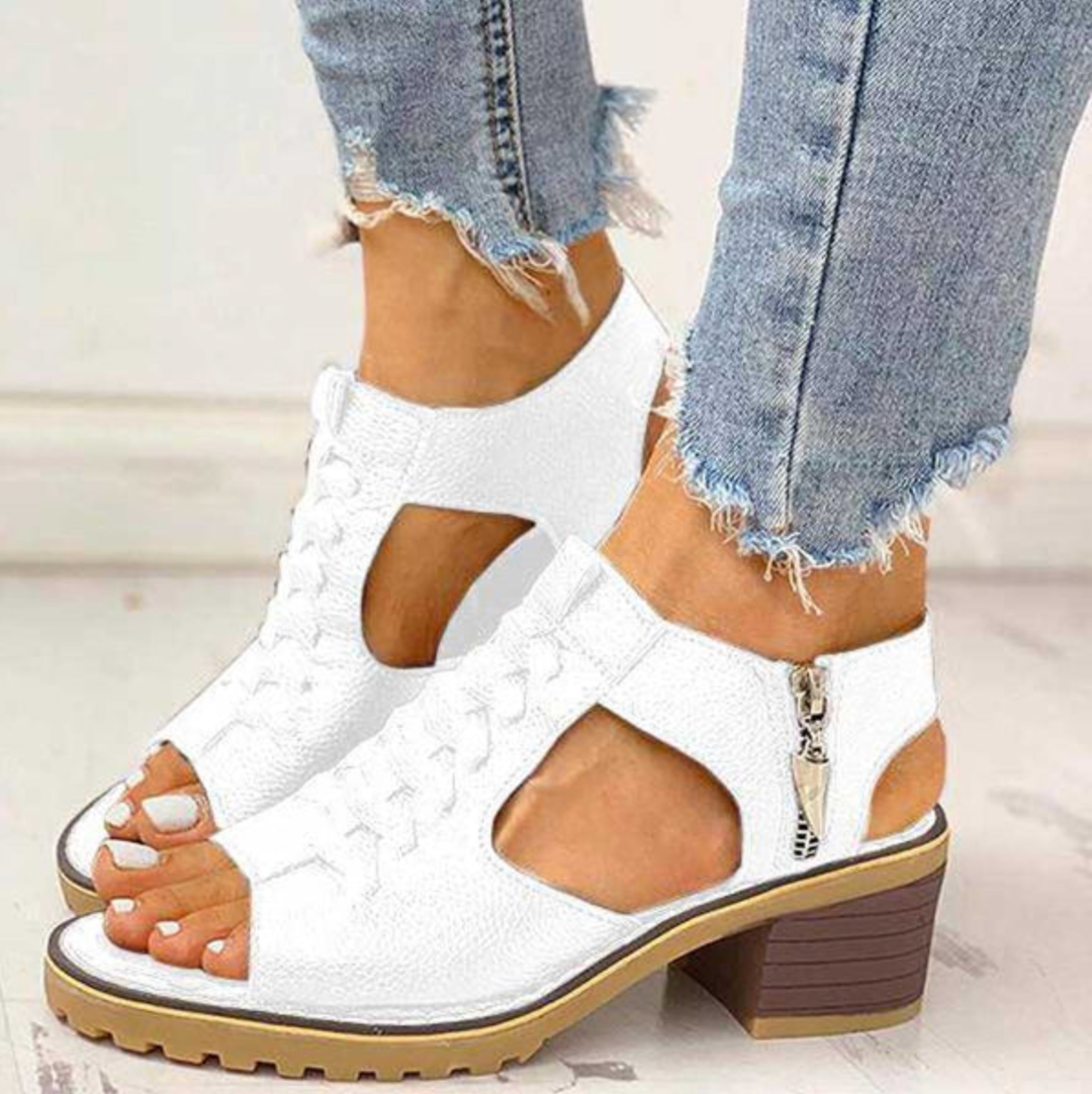 Steffie™ - Orthopaedic Women's Sandals with Block Heel